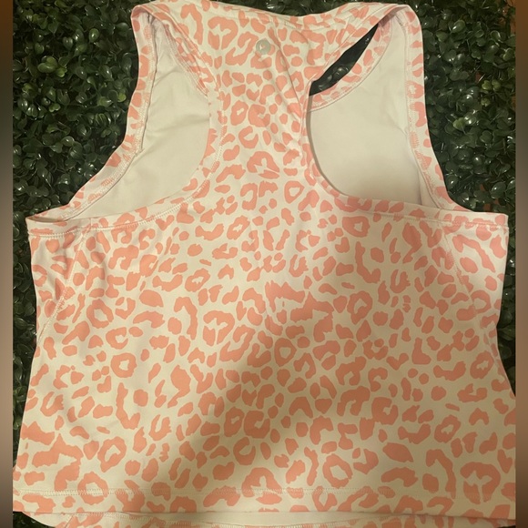 90 Degree by Reflex Workout / Sports Top Pink and White Cheetah print. NWOT - Picture 3 of 3